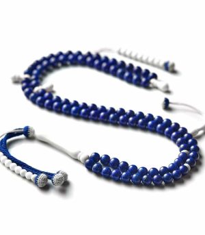 Heavenly-Lapis-Lazuli-Gemstone-Tasbih-Africana-Collection-The-Intuitive-One-100-Beads-5